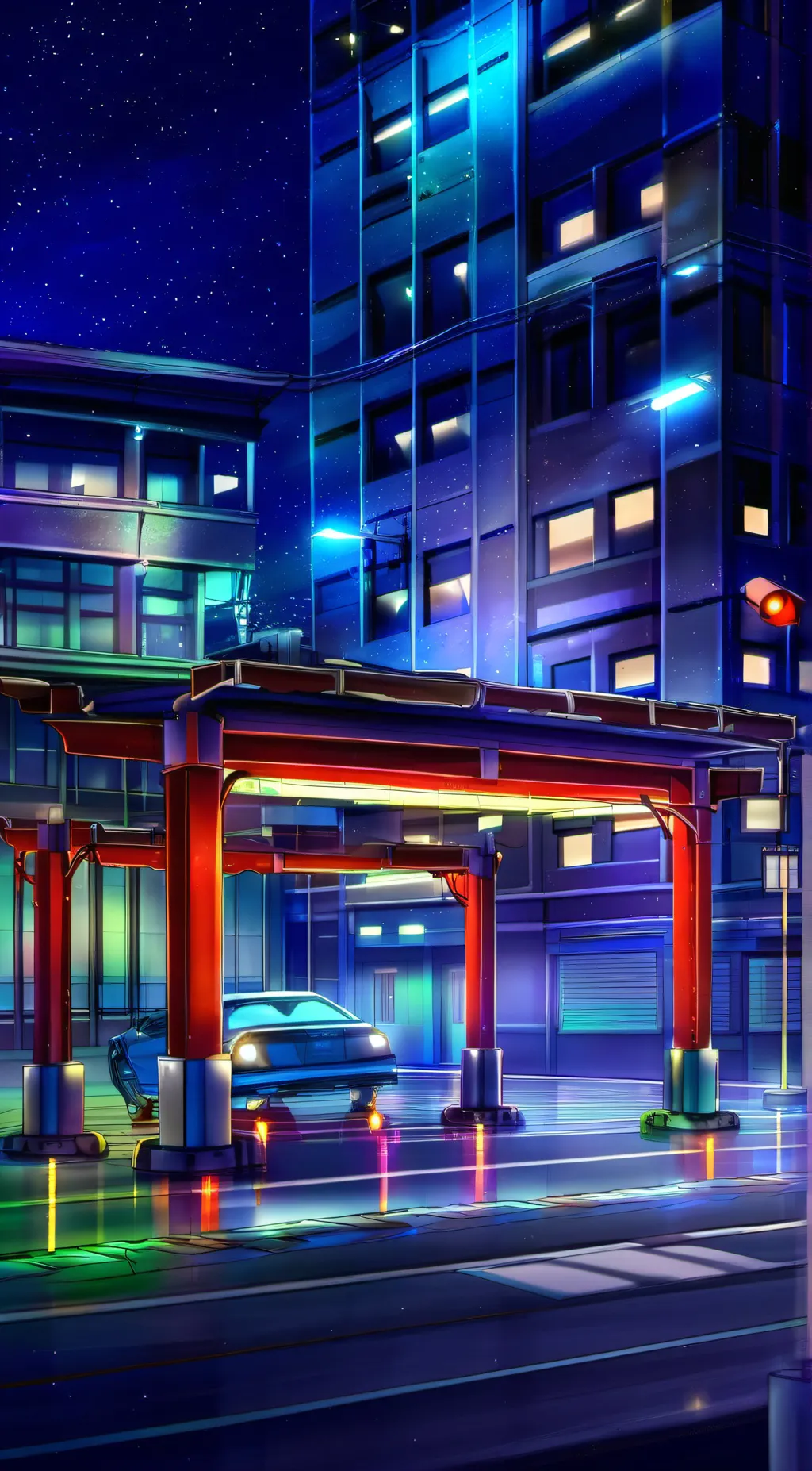 ai character: Murder Drones background