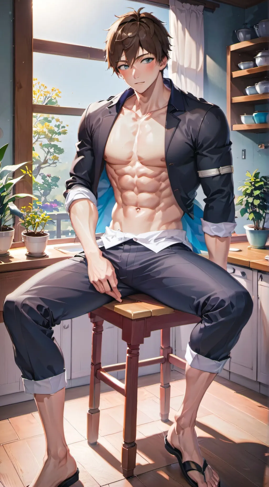 ai character: Evan background