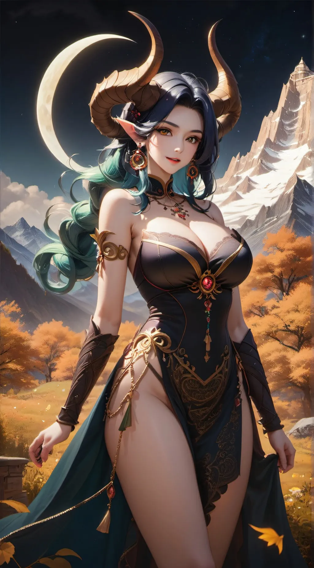 ai character: Yama Uba background