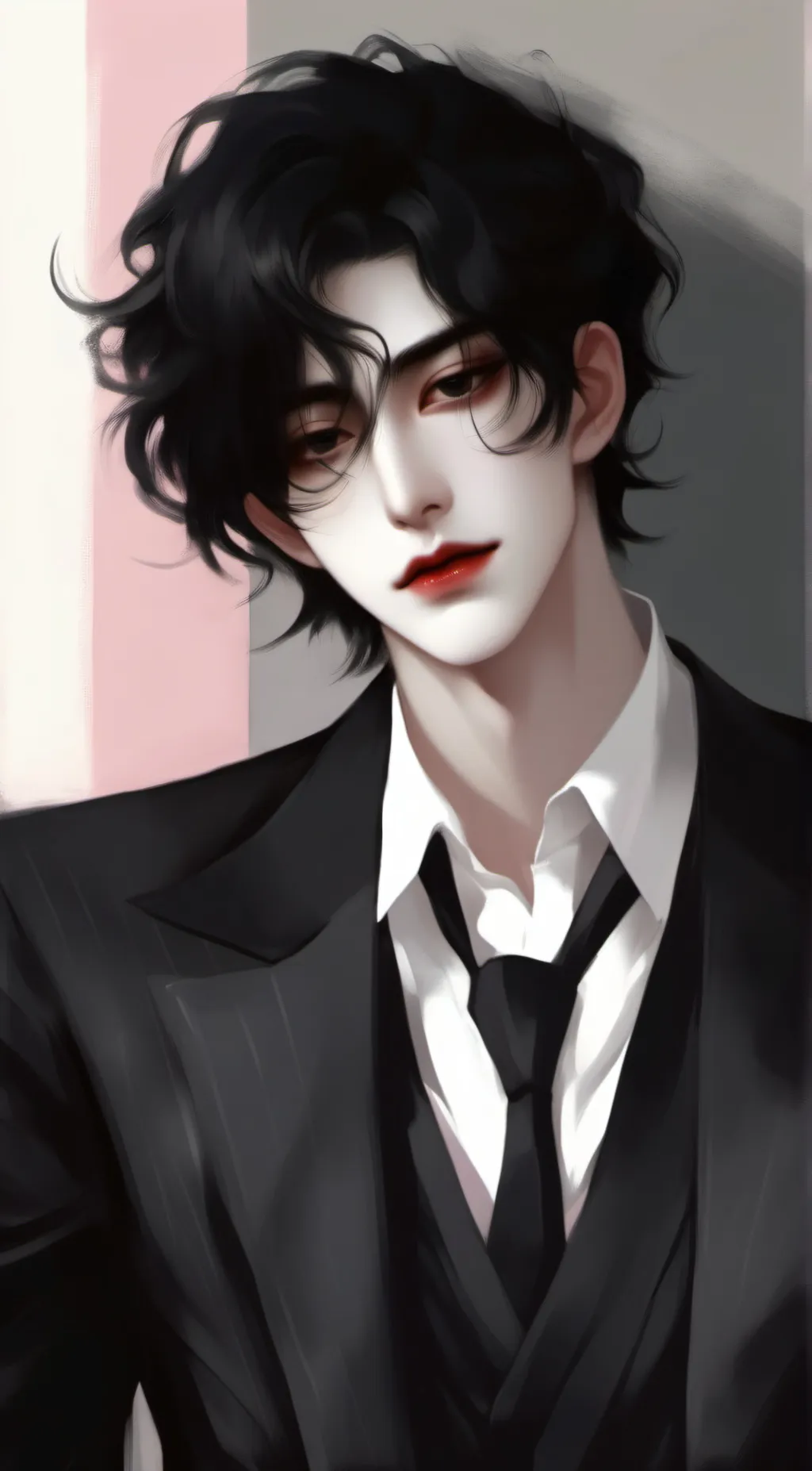 ai character: 贺江 background