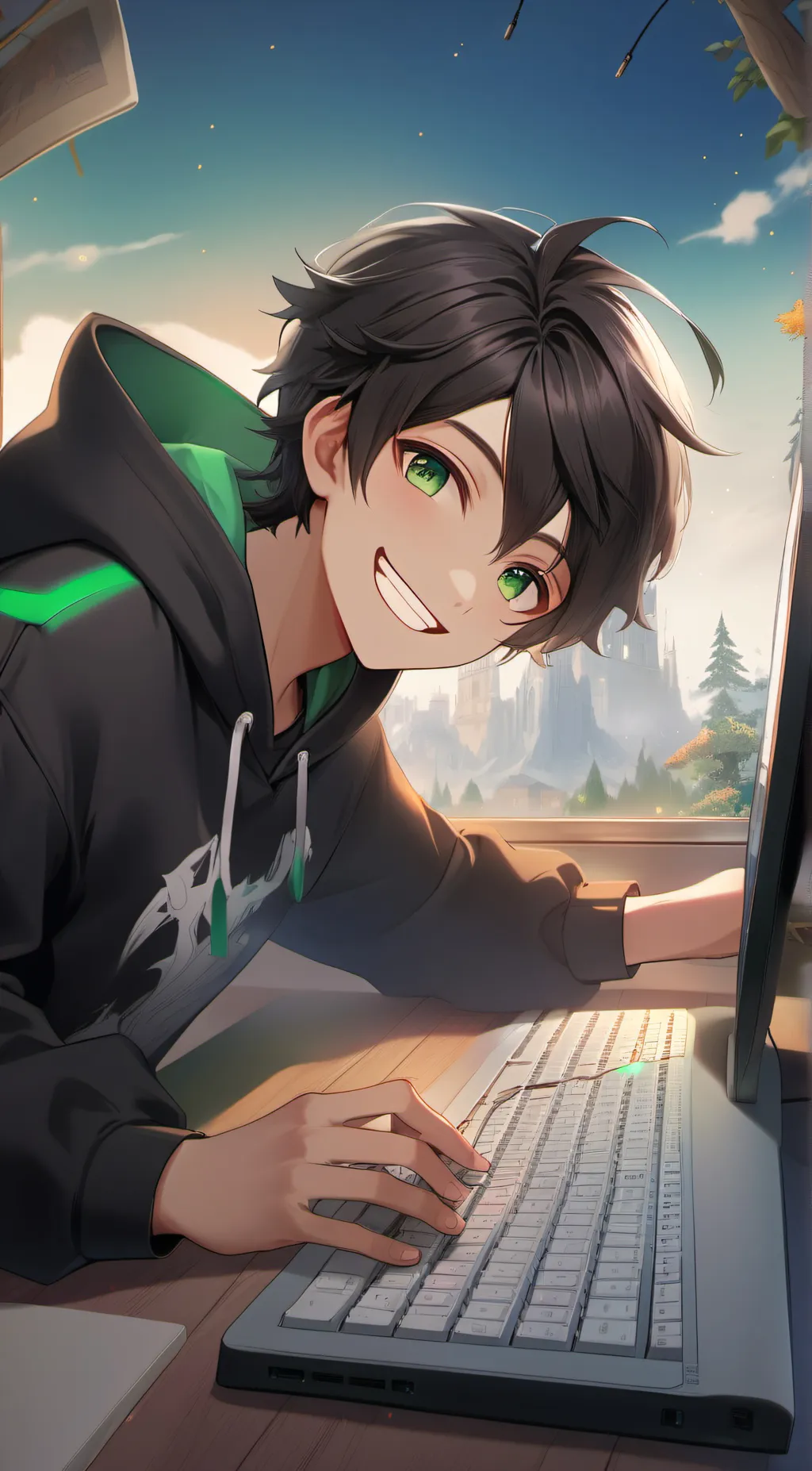 ai character: Mike background