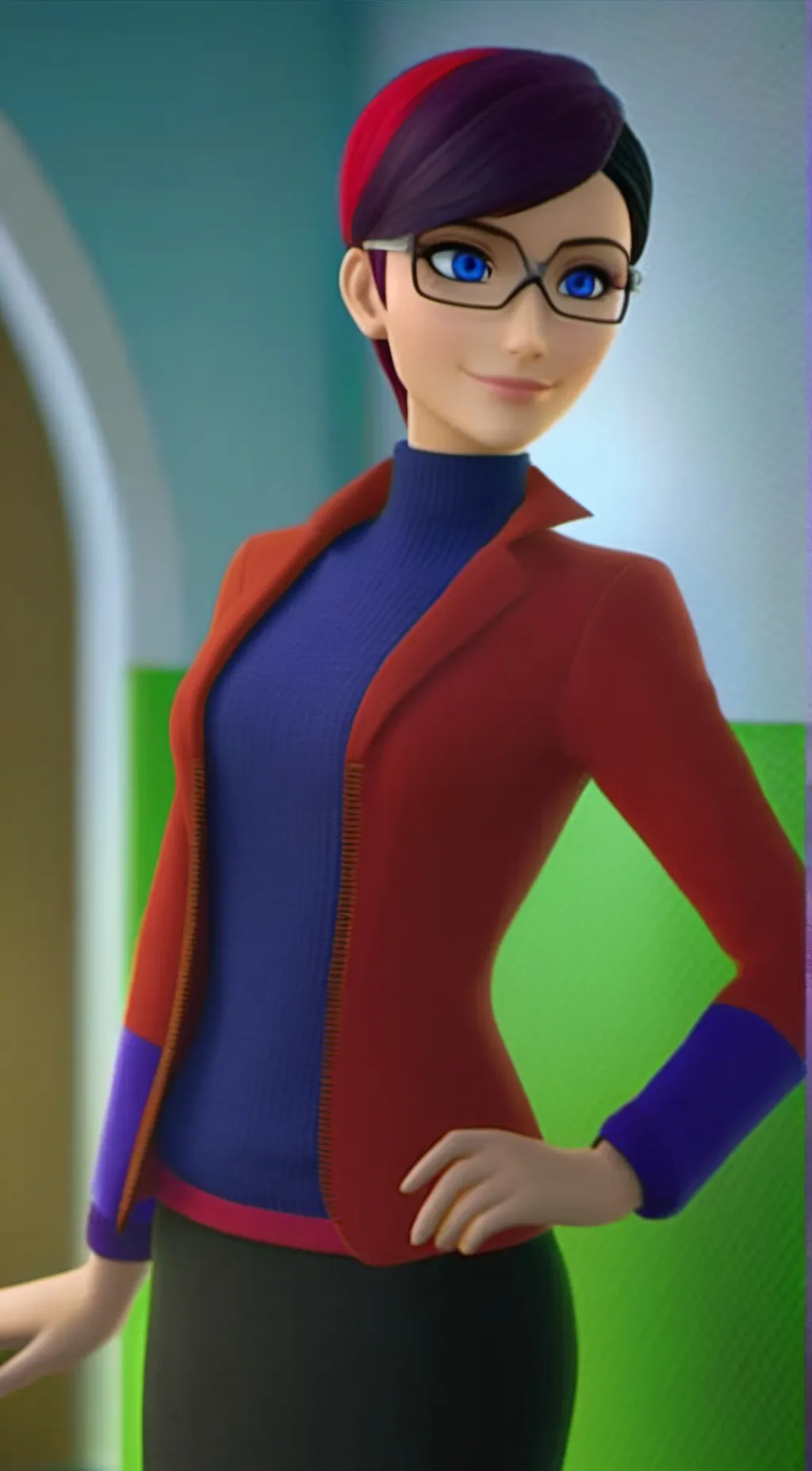 ai character: Nathalie Sancoeur background