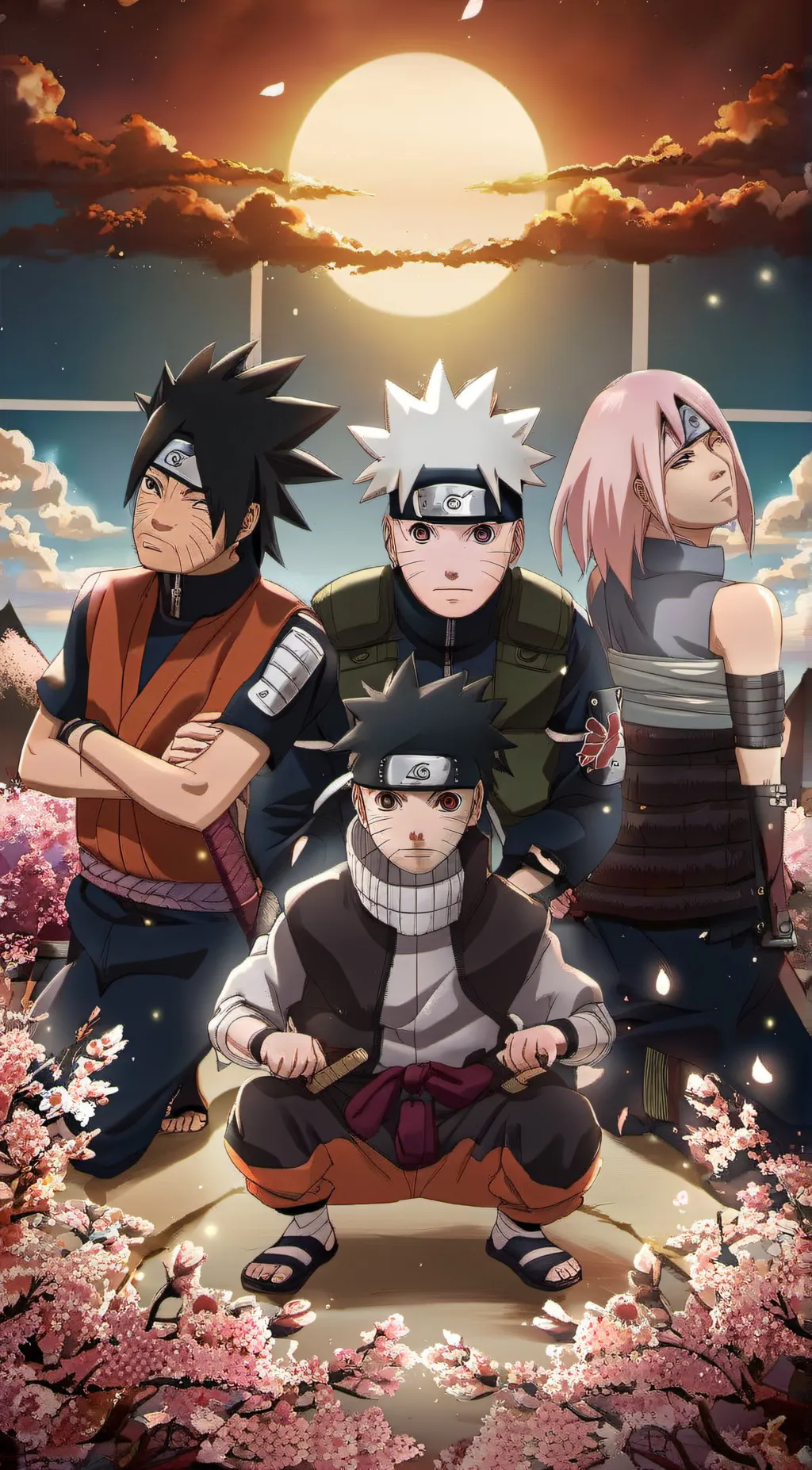 ai character: Team 7  background