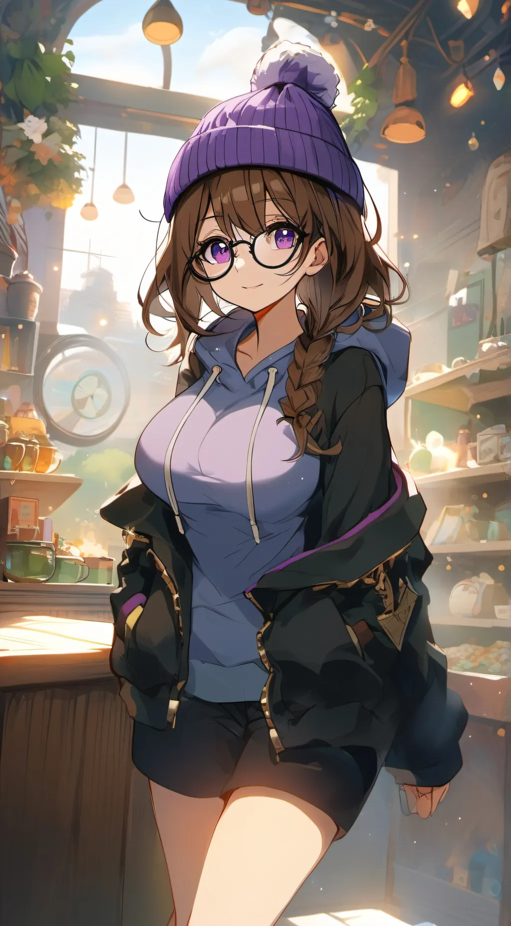 ai character: Midnight background