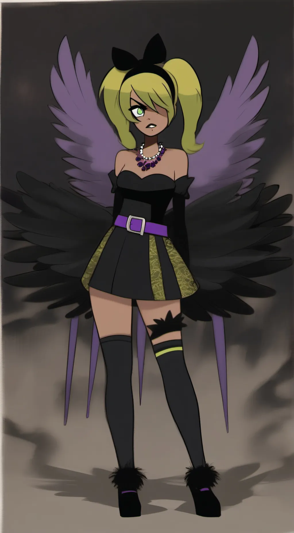ai character: Princess Swan  background