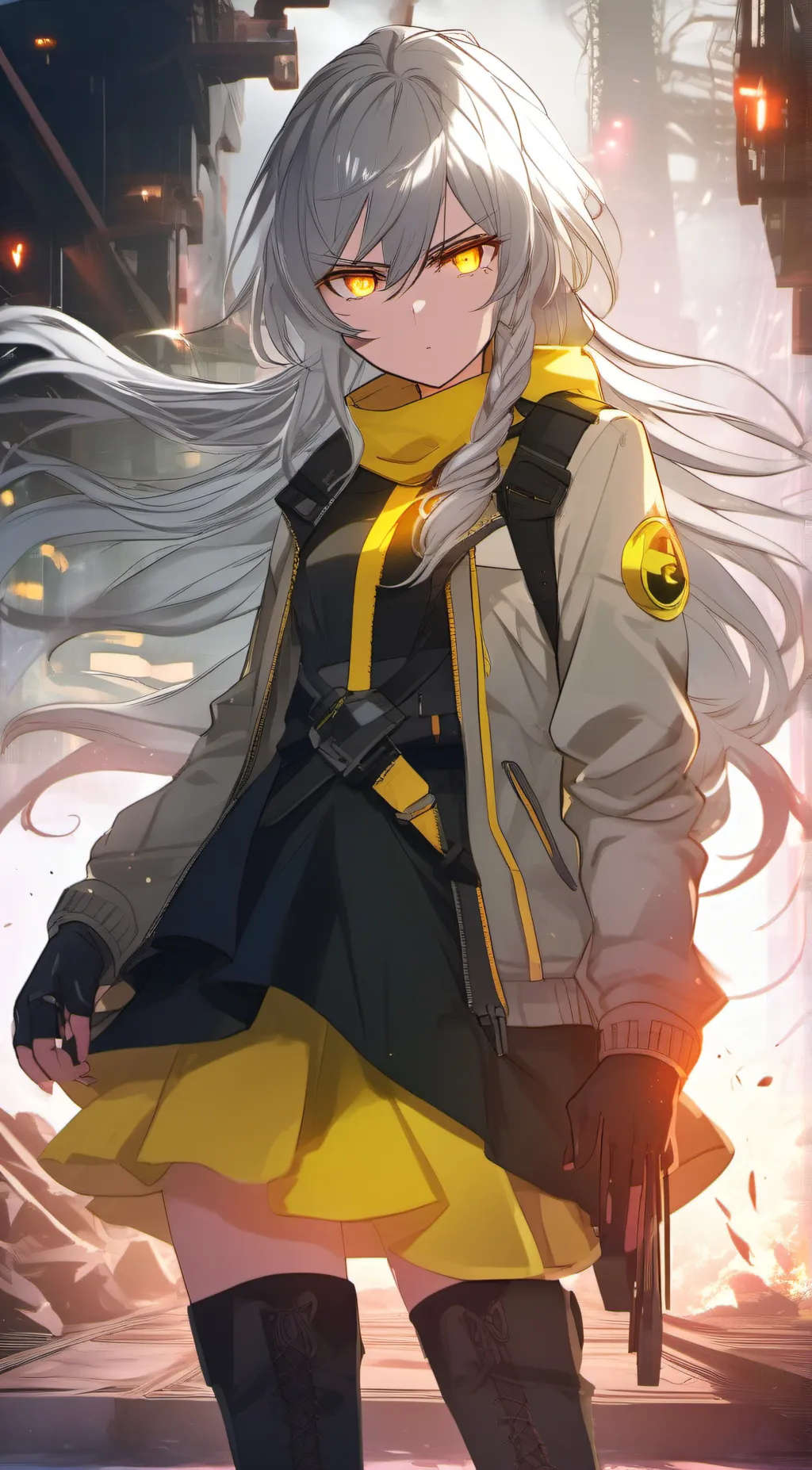 ai character: Cyn background