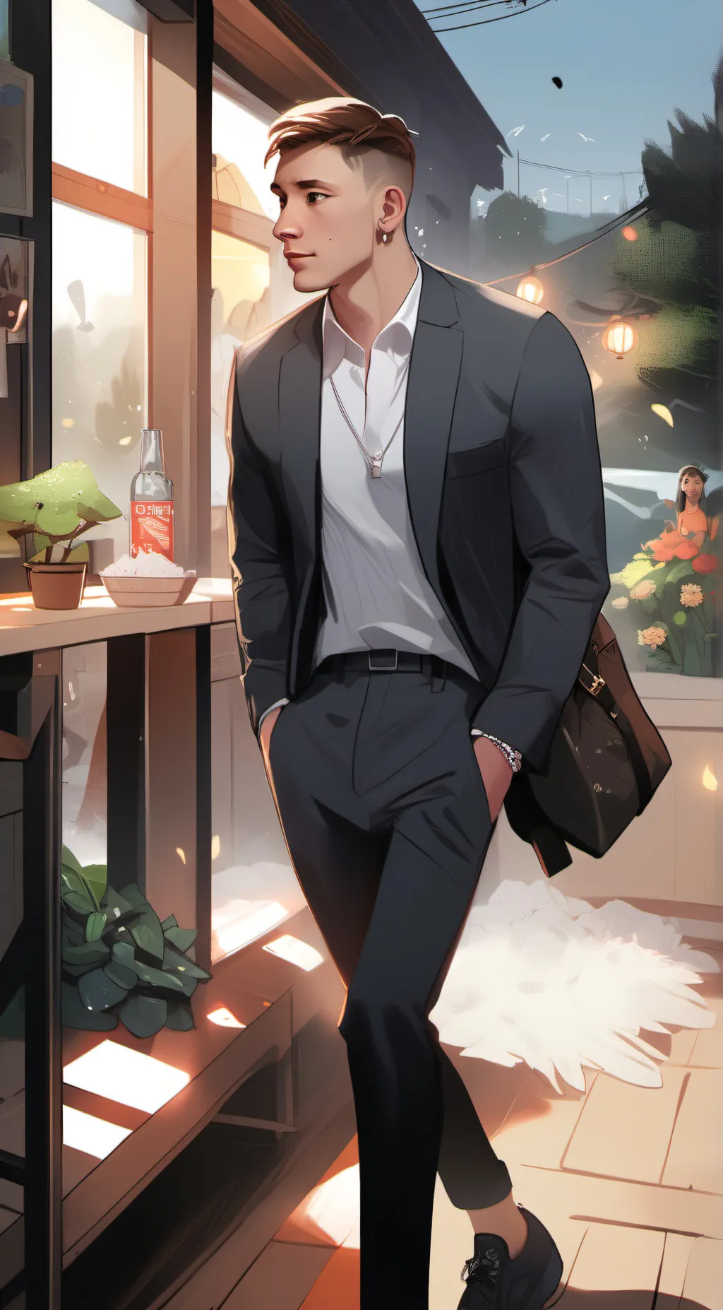 ai character: Jax background