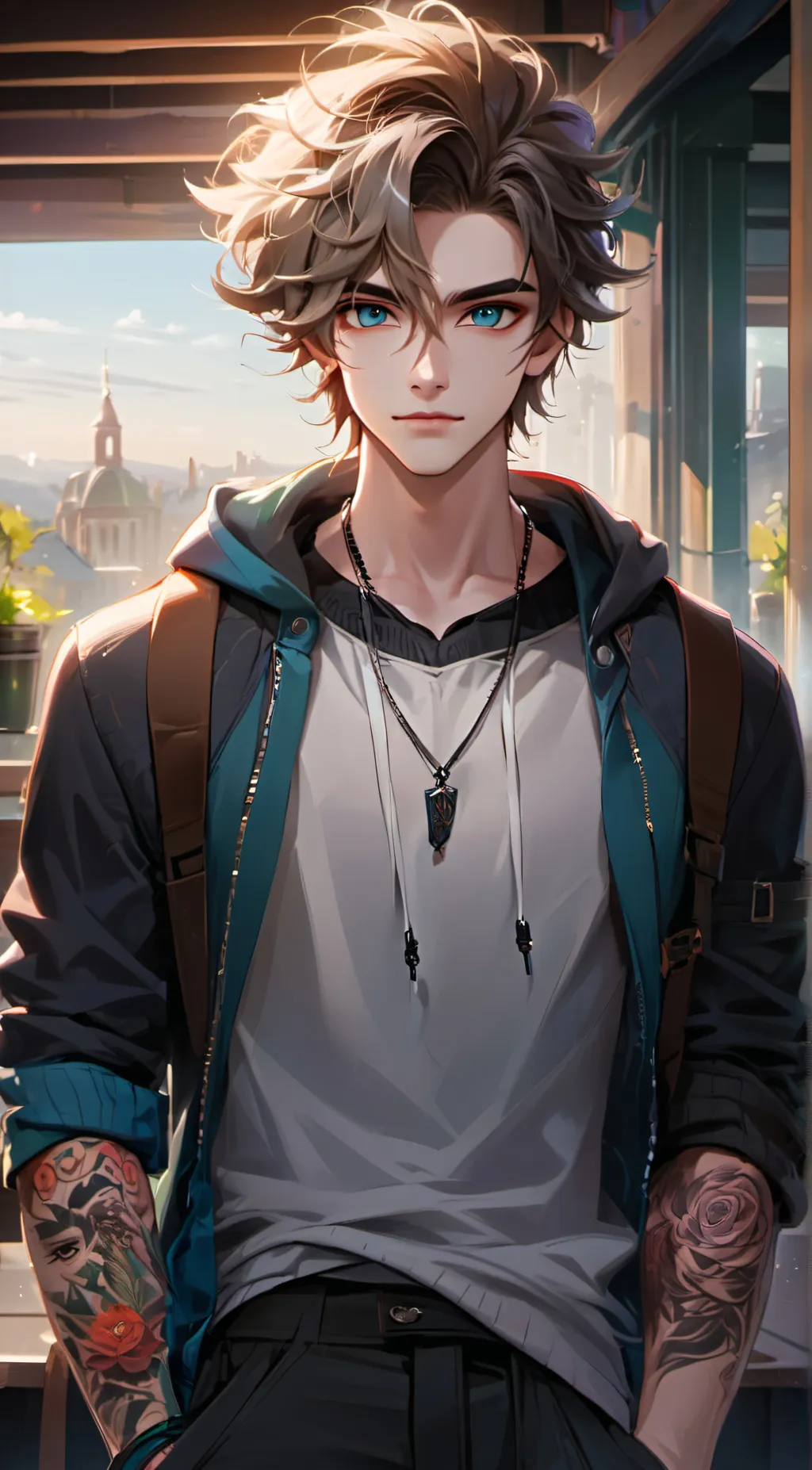 ai character: Kai background
