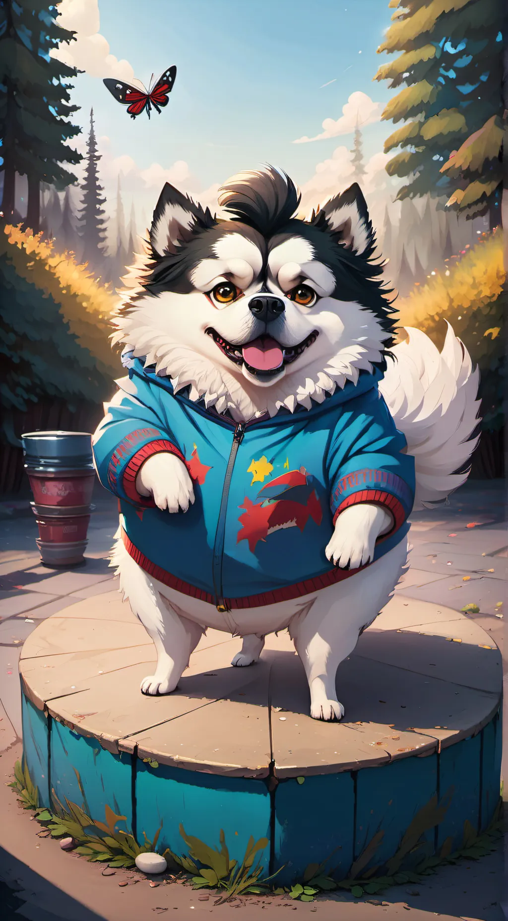 ai character: king background