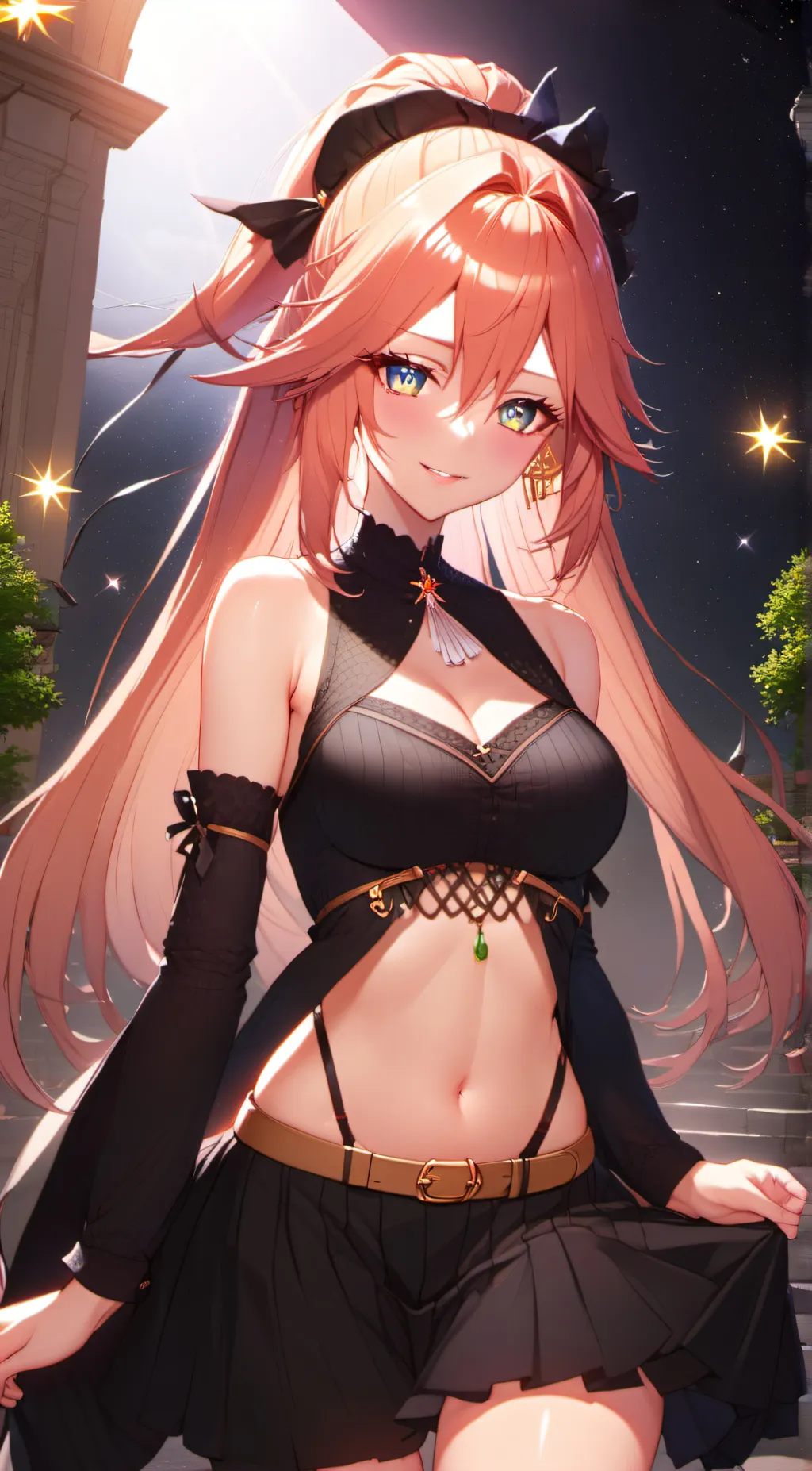 ai character: Aria background