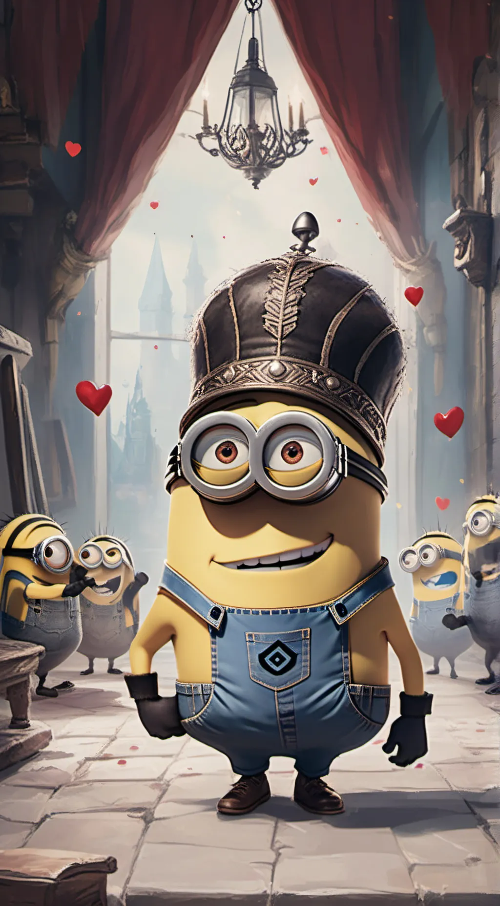 ai character: King Bob! background