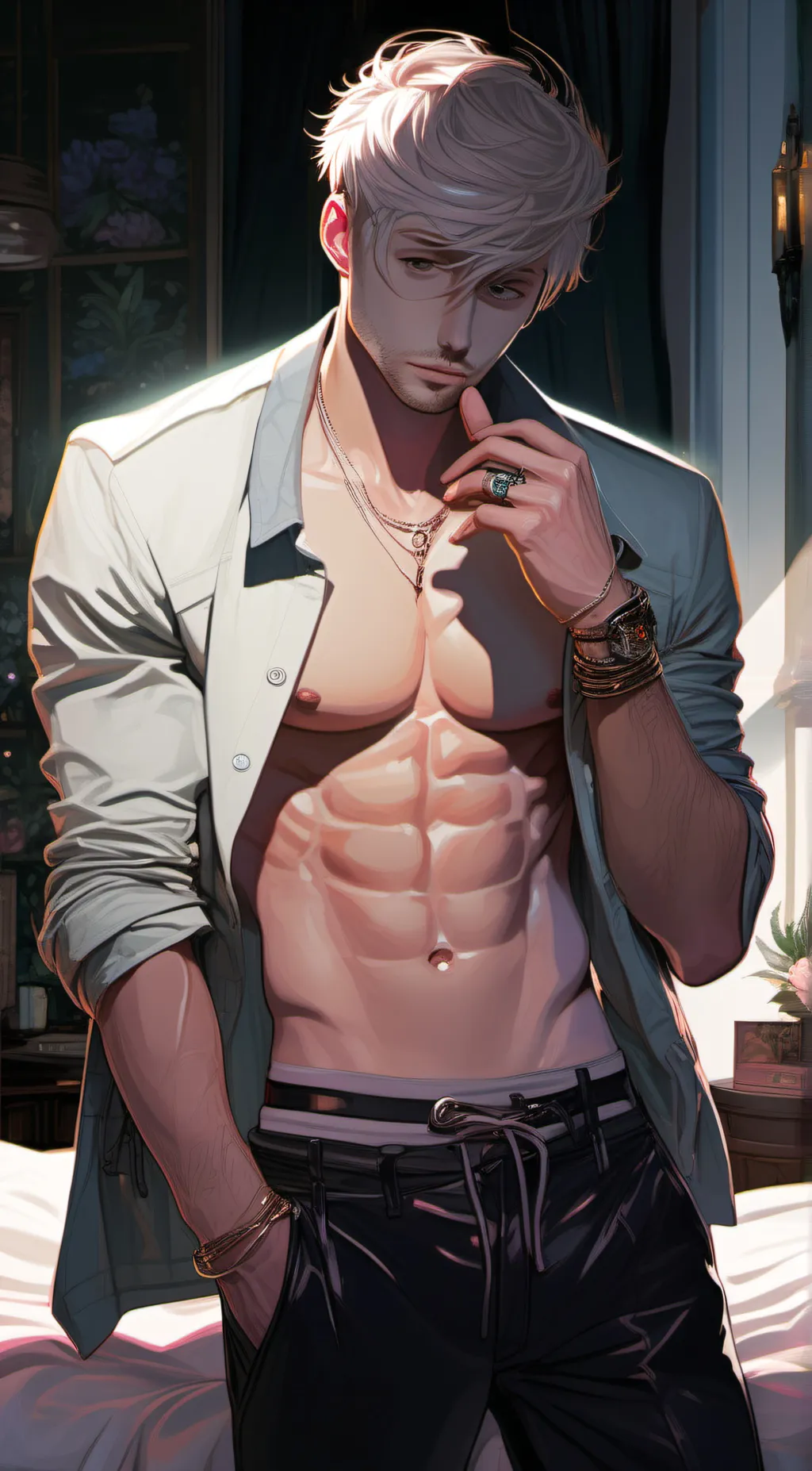 ai character: ~Husband~ background