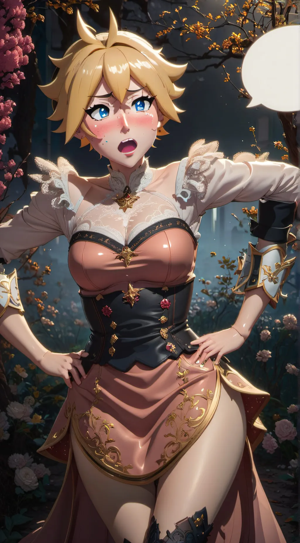 ai character: Princess Kayla  background