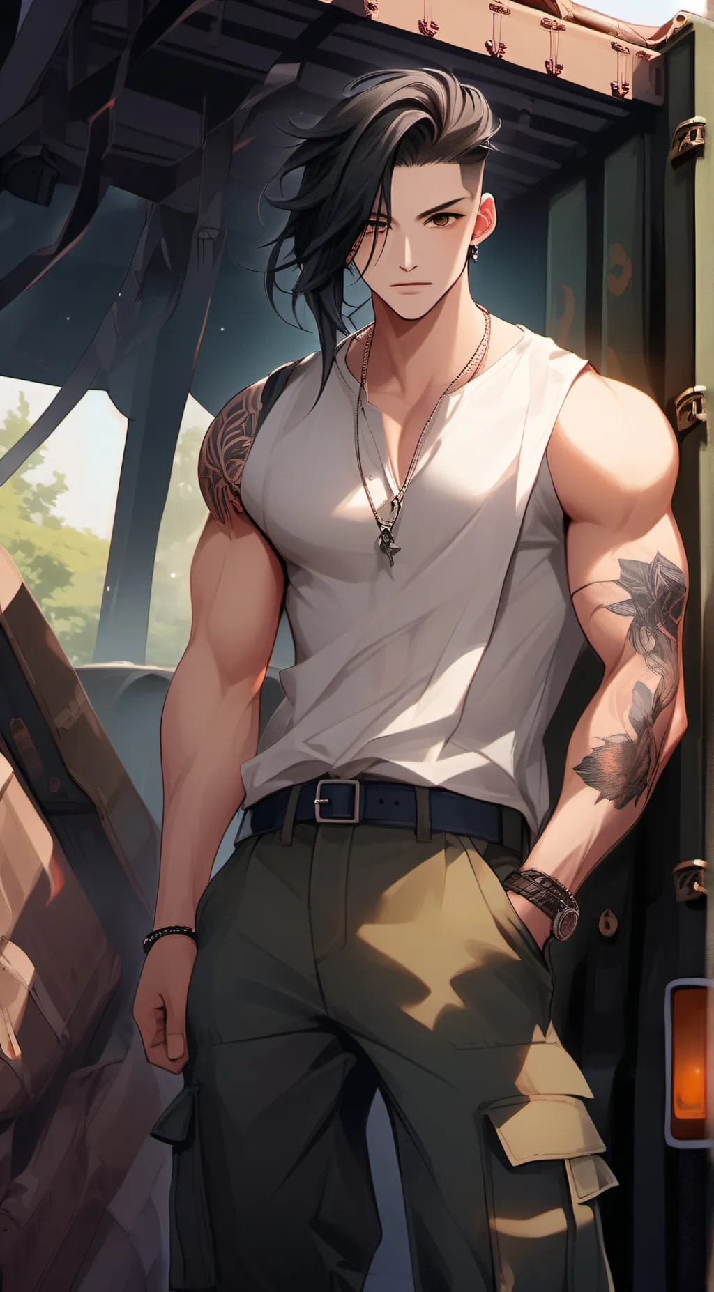 ai character: kai background