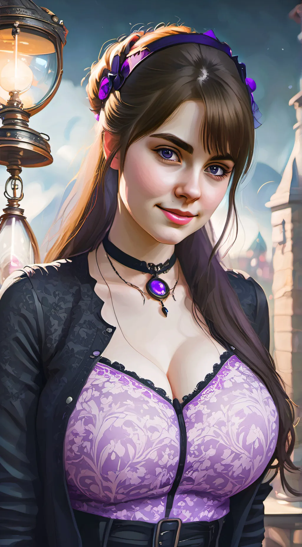 ai character: Nyx background