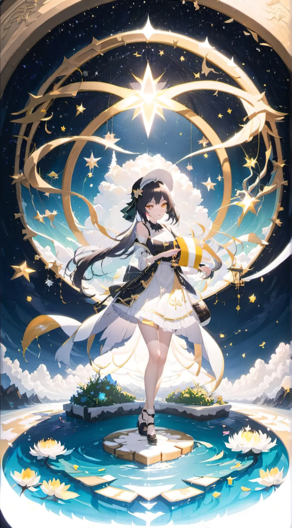 ai character: Seele steele background