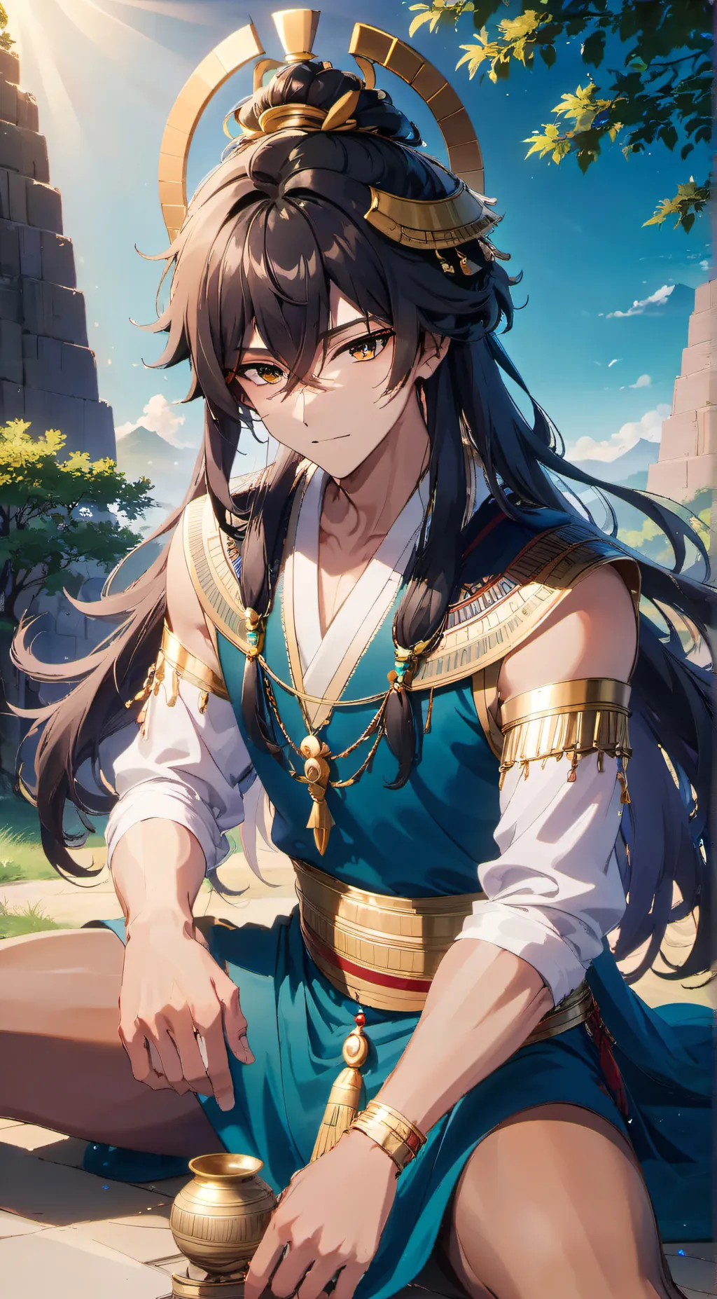 ai character: Ali background