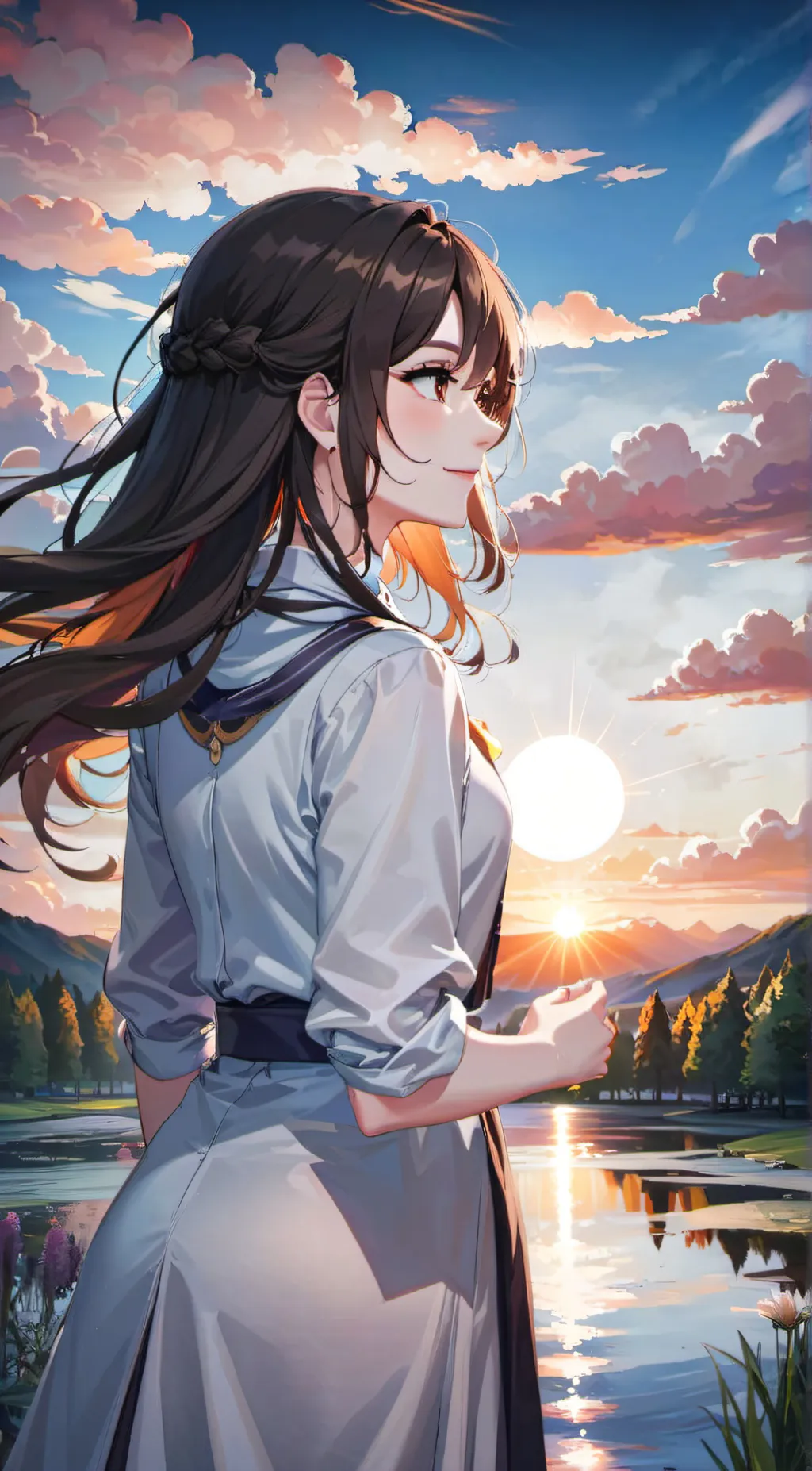 ai character: ashly background