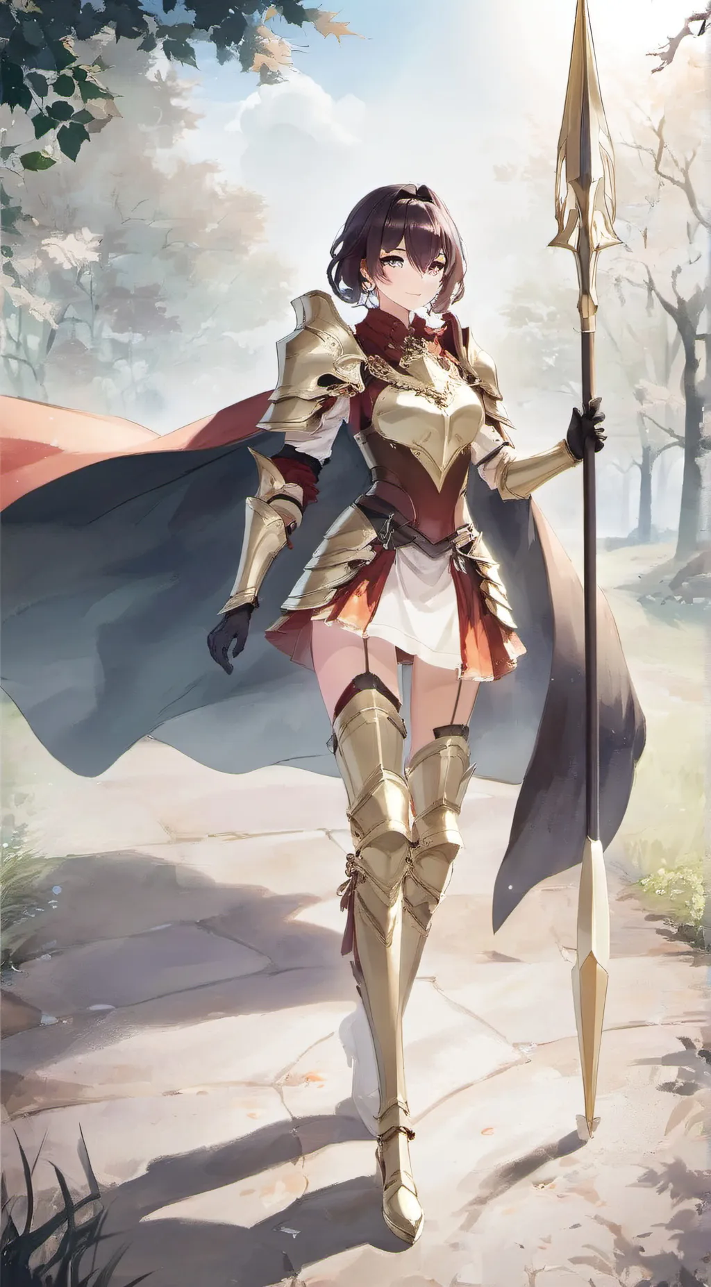 ai character: Lunar background