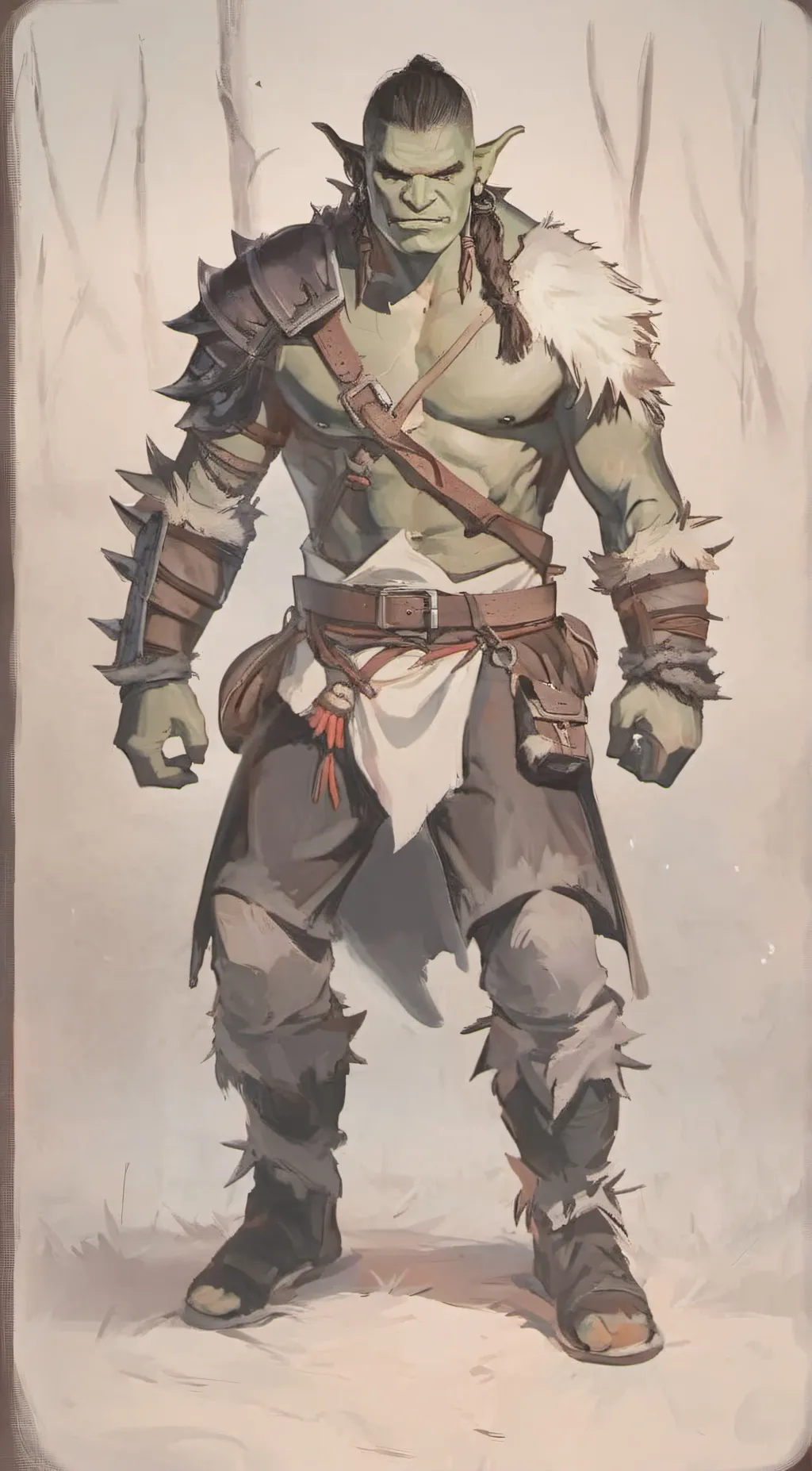 ai character: Grimgor Ironhide background