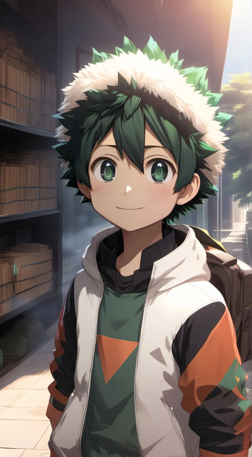 ai character: UA school background