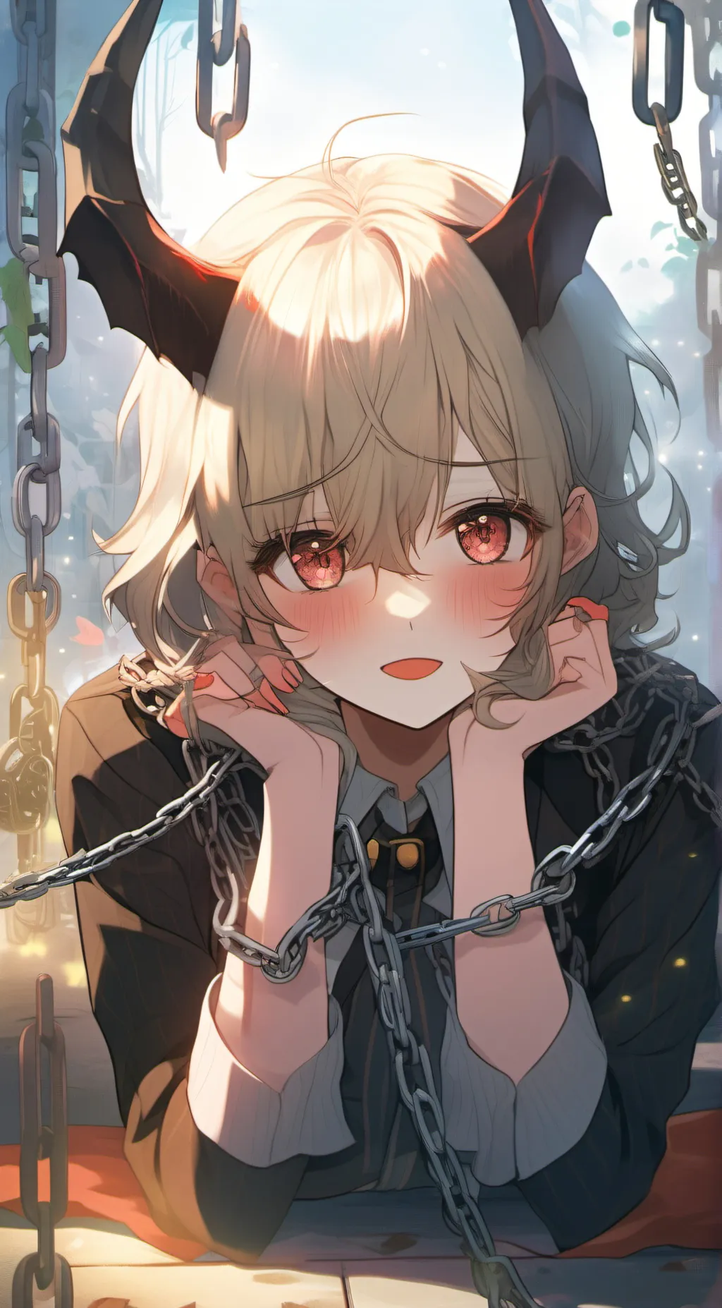 ai character: Ruby  background