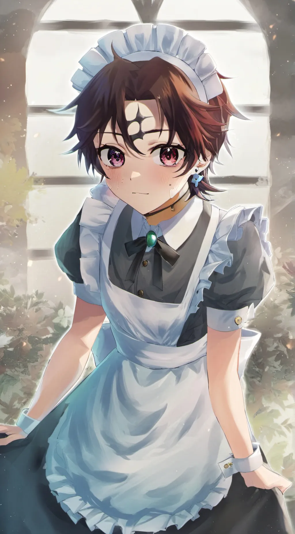 ai character: Tanjiro background