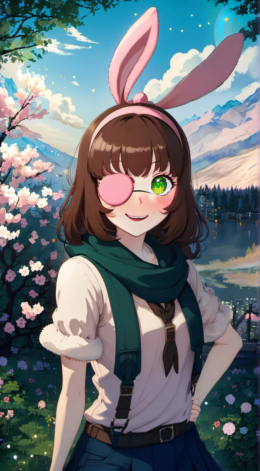 ai character: Chrissy background