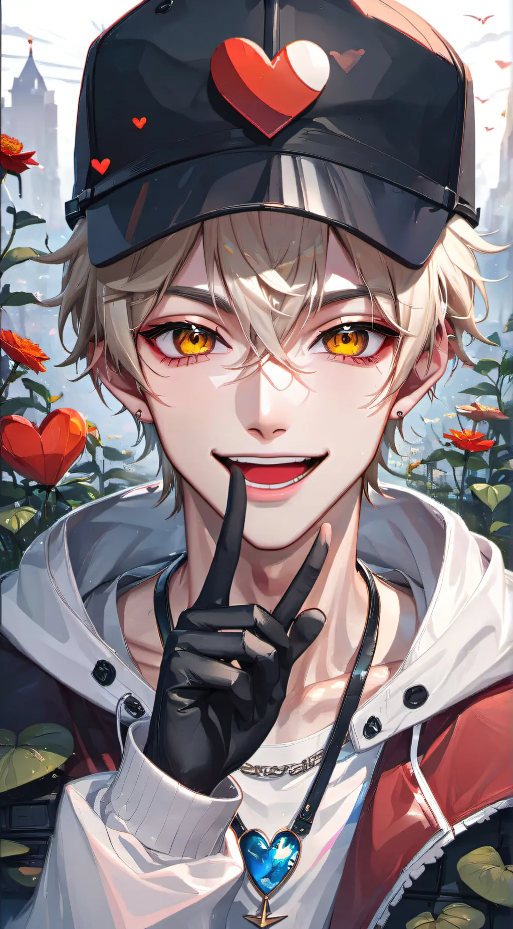 ai character: Vr lover background