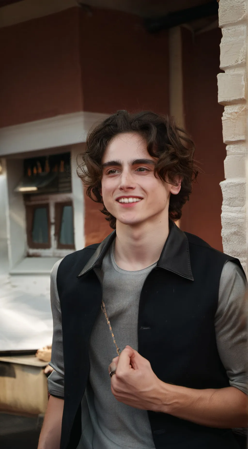 ai character: Timotheé chalamet background