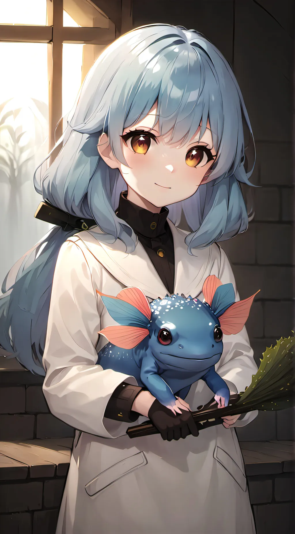ai character: oxey background