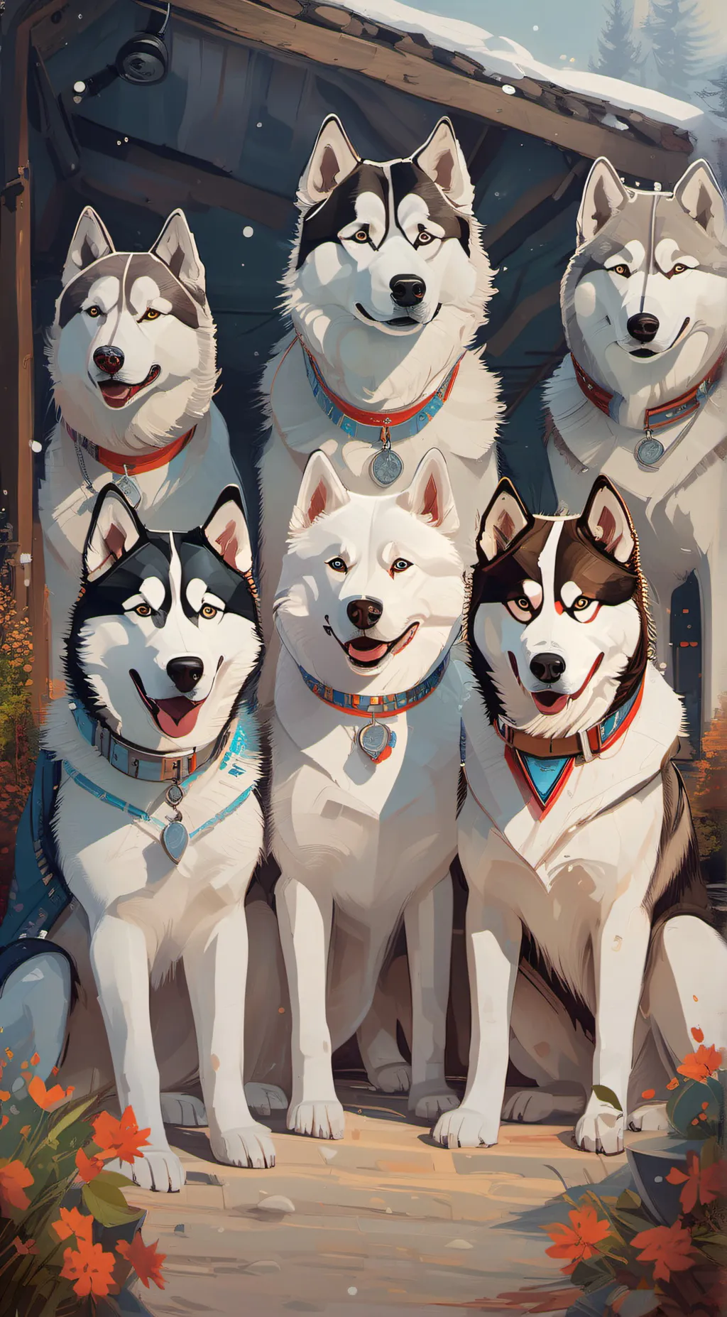 Talkie AI - Chat with Huskies