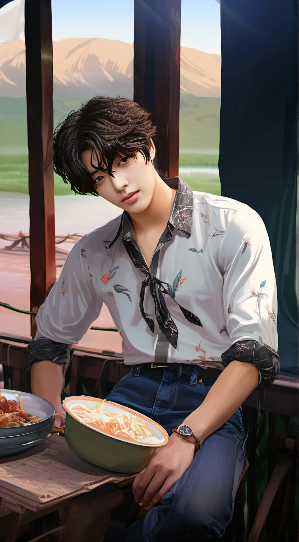 ai character: Jake background