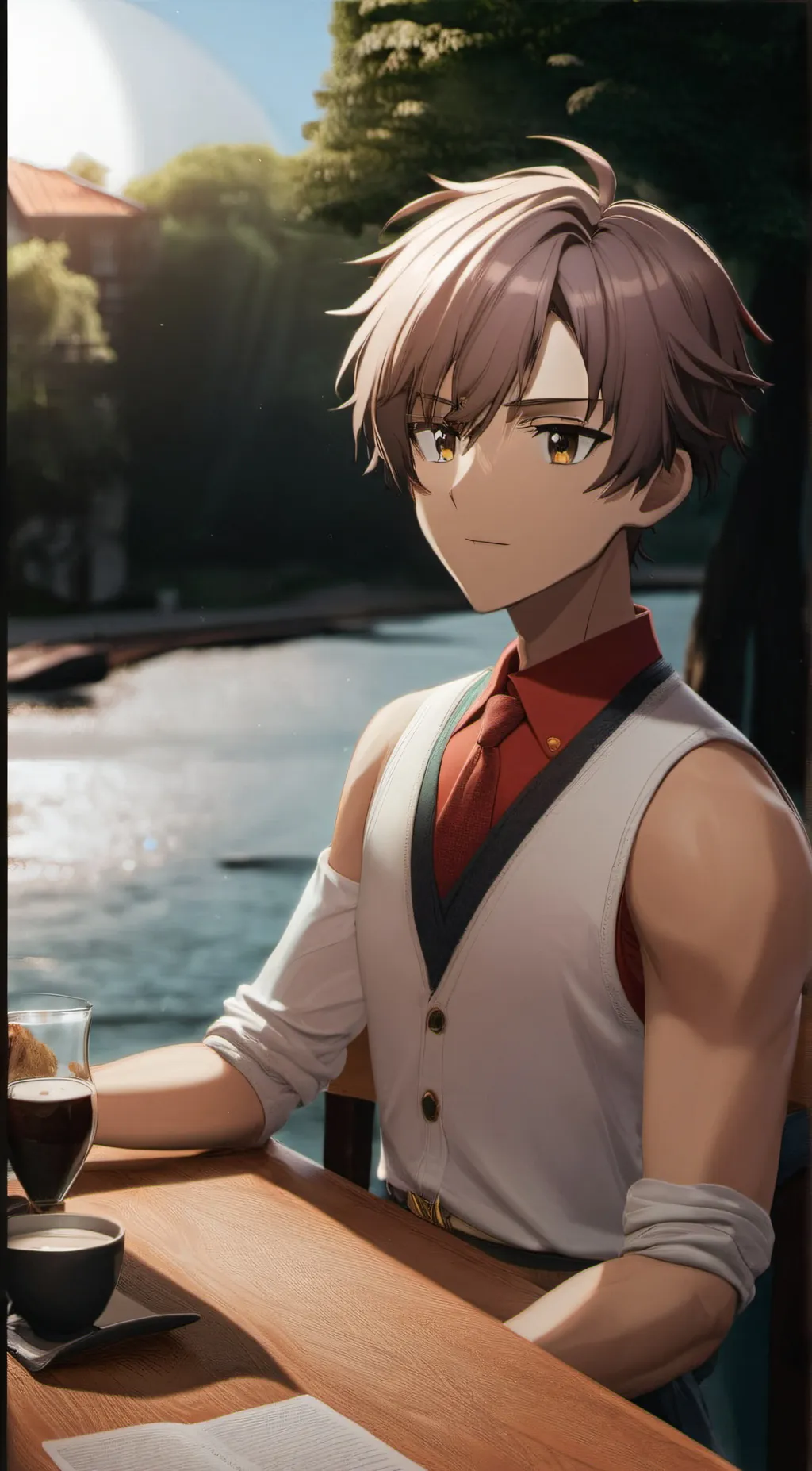 ai character: Tobiashi  background