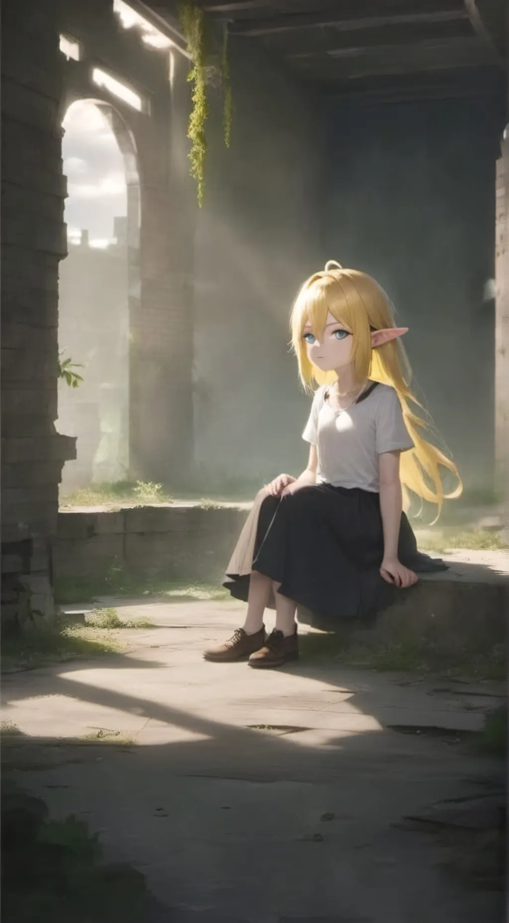 ai character: Nimora Verdox background