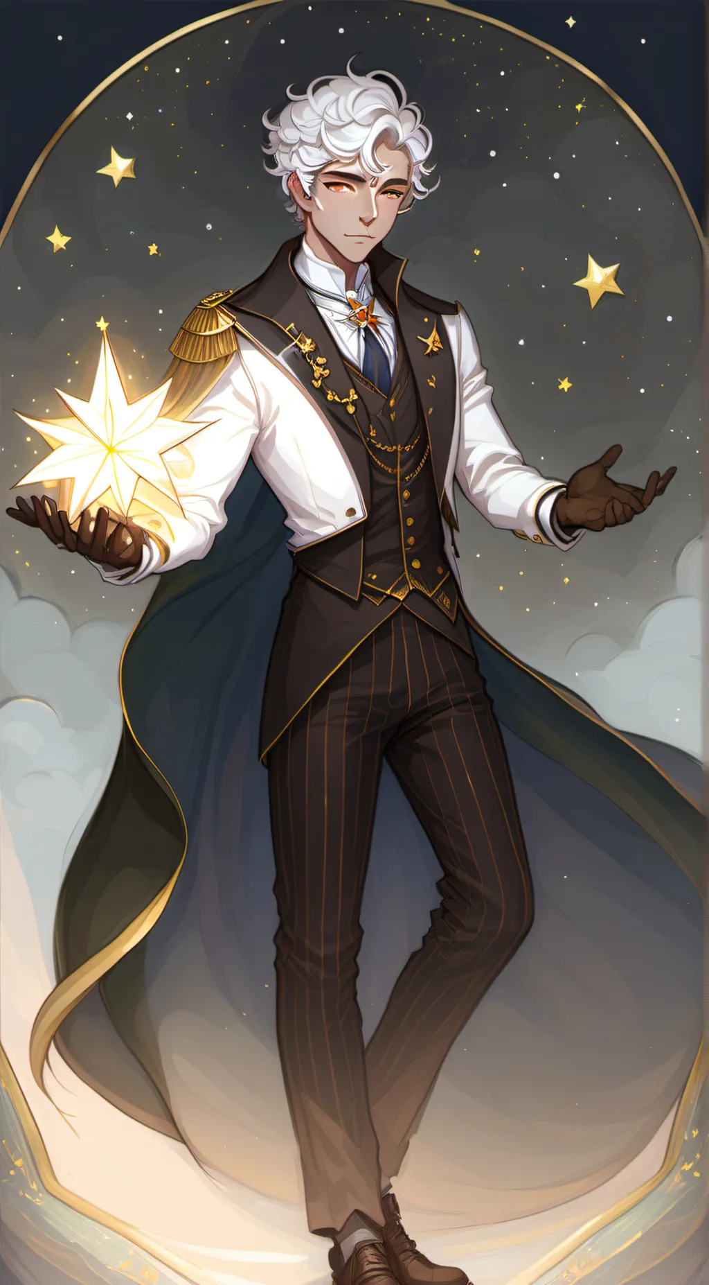 ai character: Moon SAMS *my AU* background