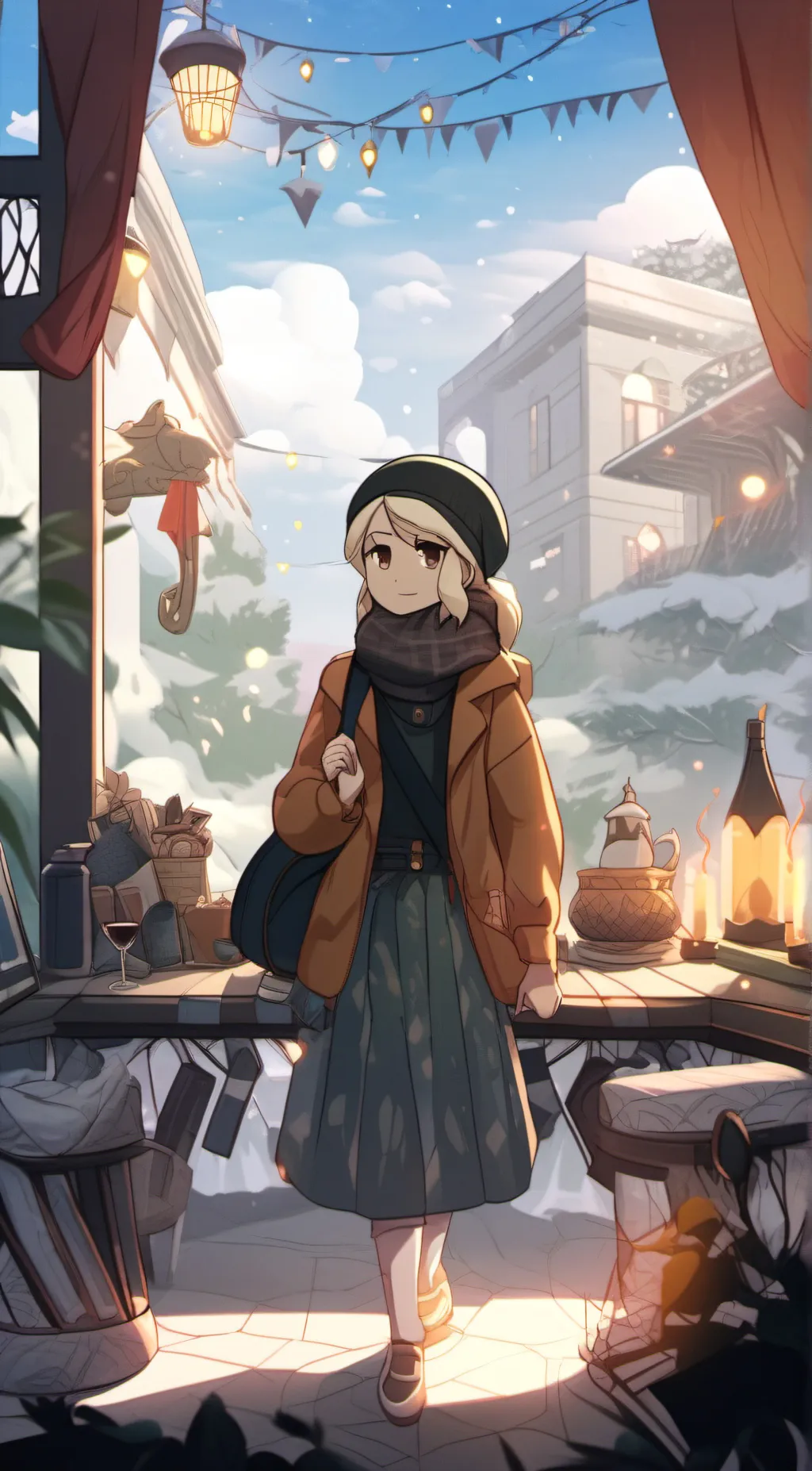 ai character: Rosa background