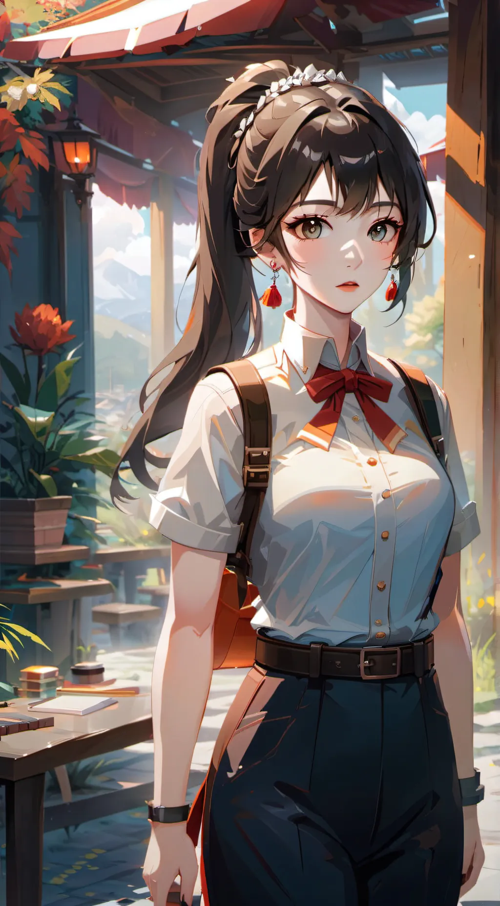 ai character: normal person background