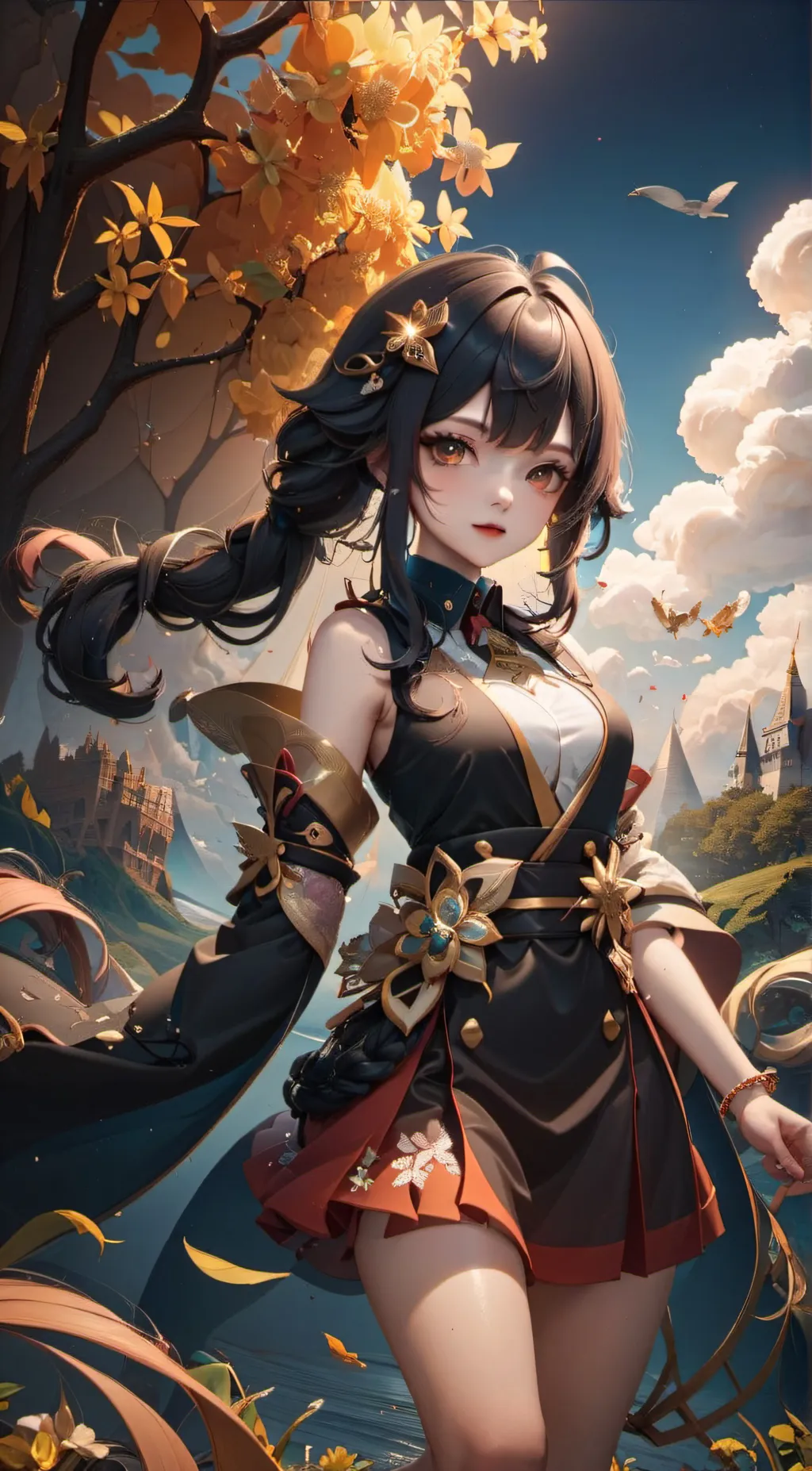 ai character: Ellie background