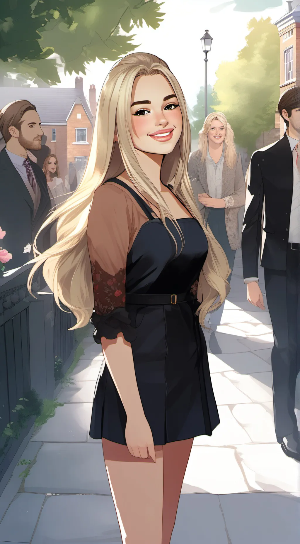 ai character: Lola background