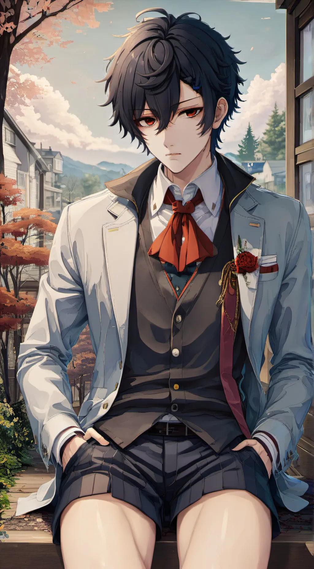 ai character: amien background