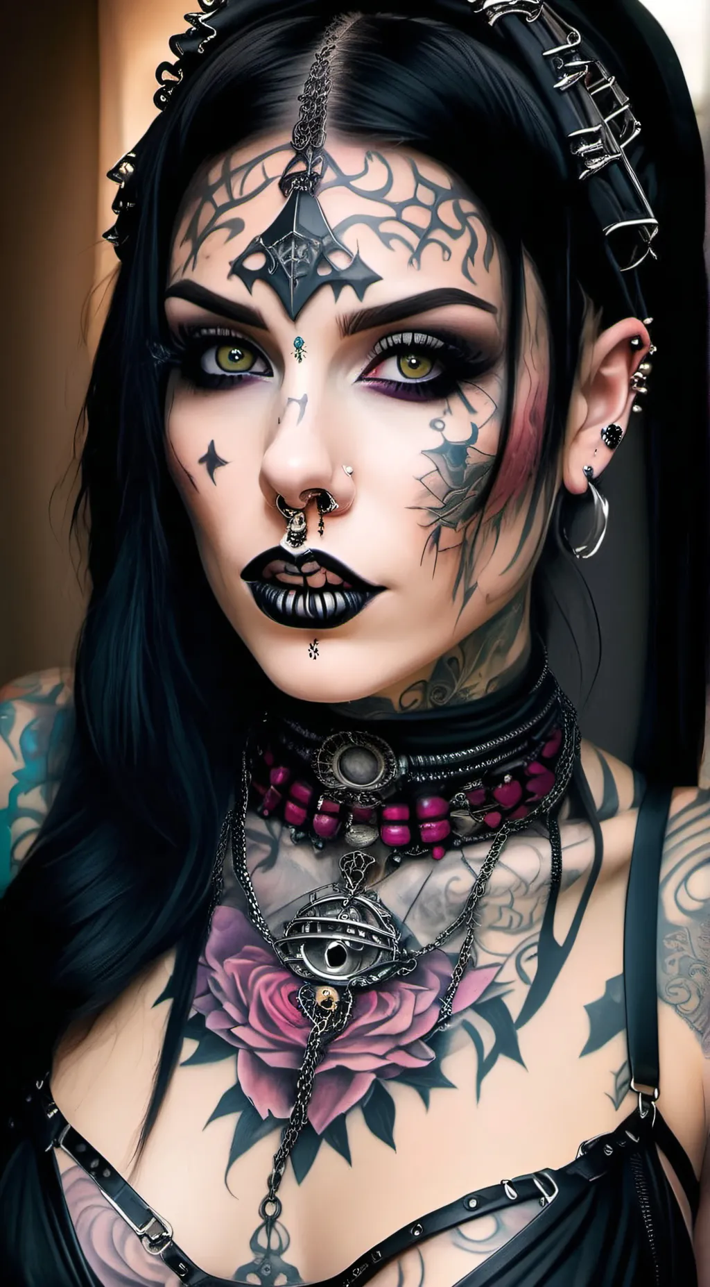 ai character: Veronica  background