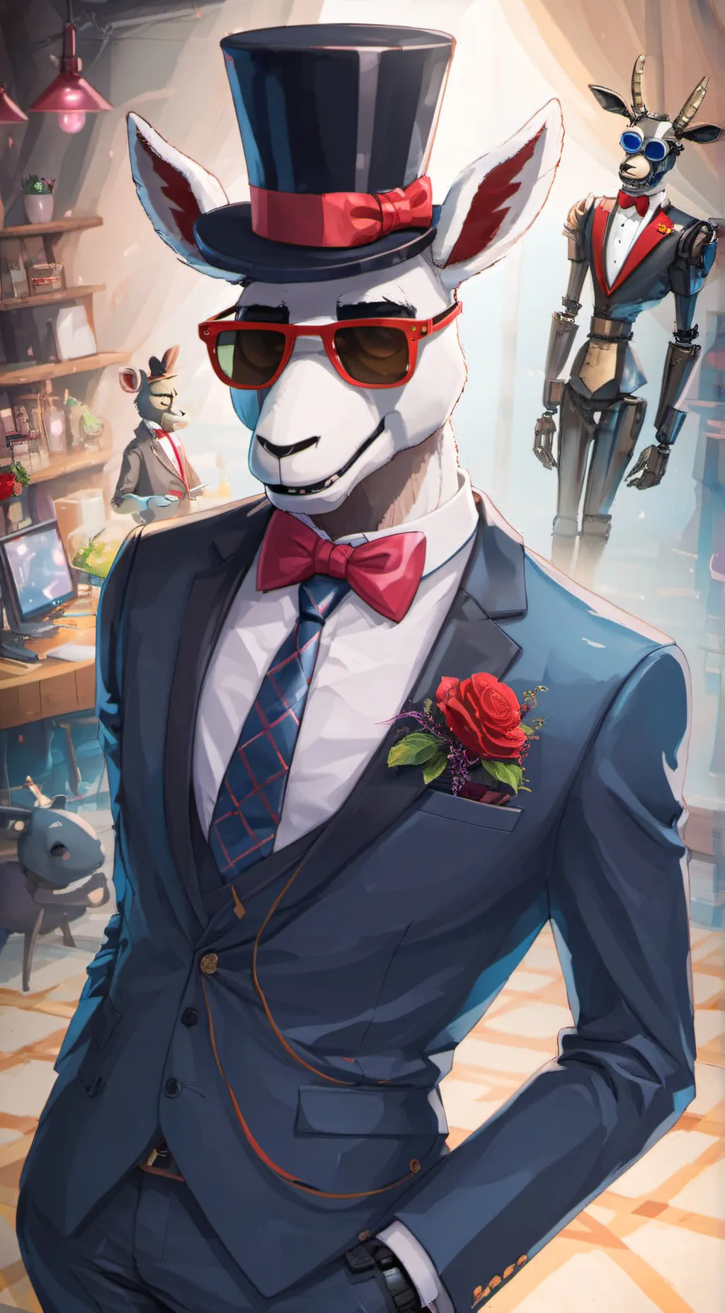 ai character: Kyng background