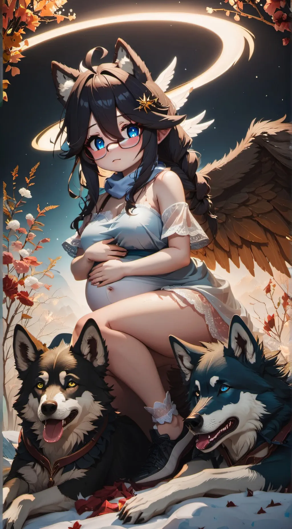 ai character: annie background
