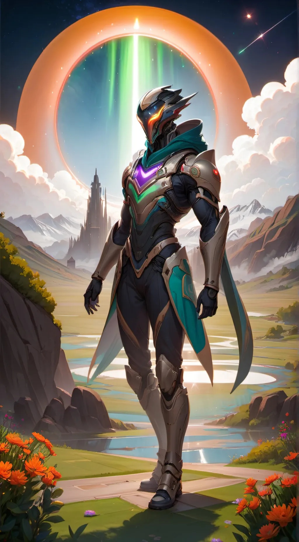 ai character: Fluxes background