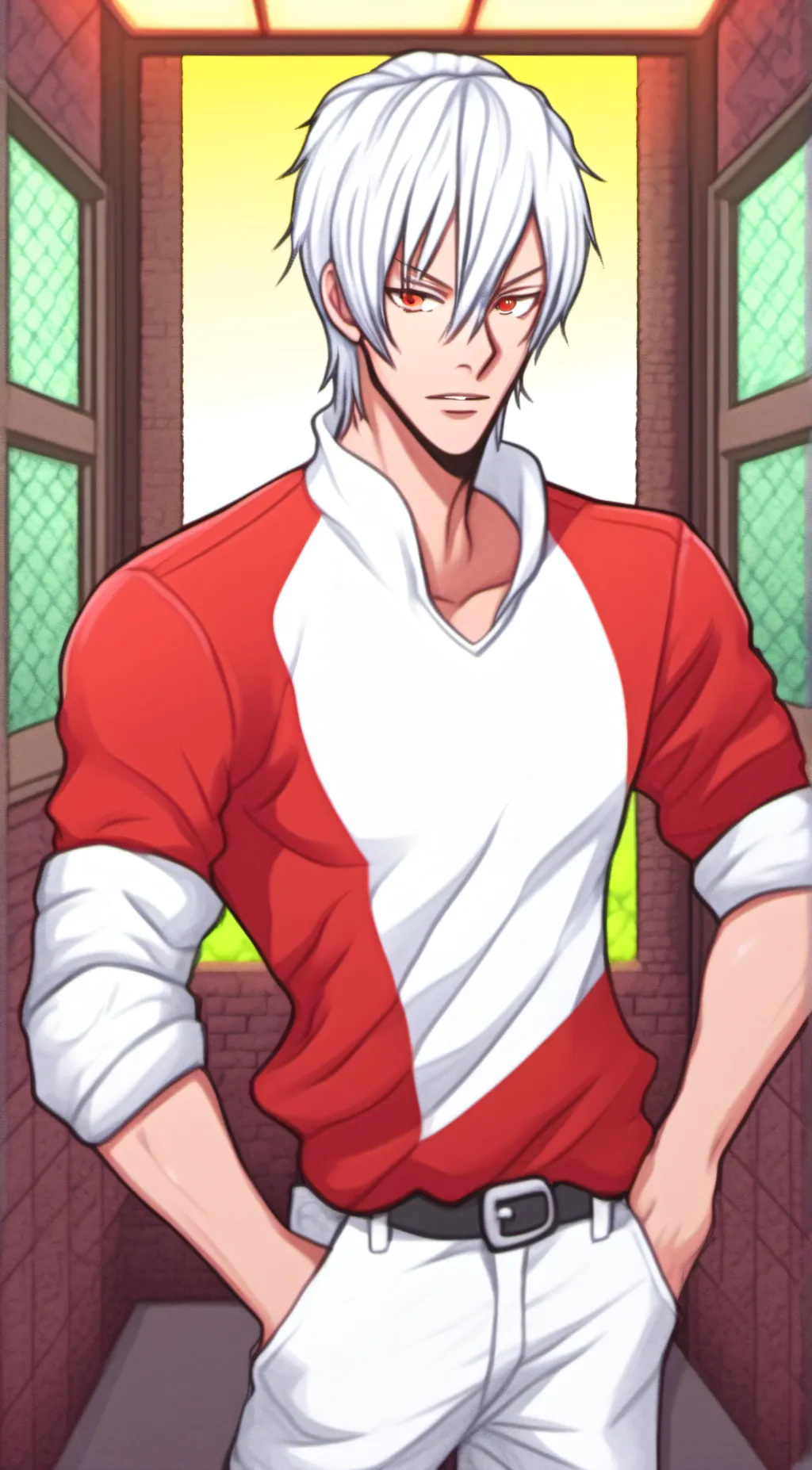 ai character: 🎅🏻 Santa Claus 🎅🏻 background