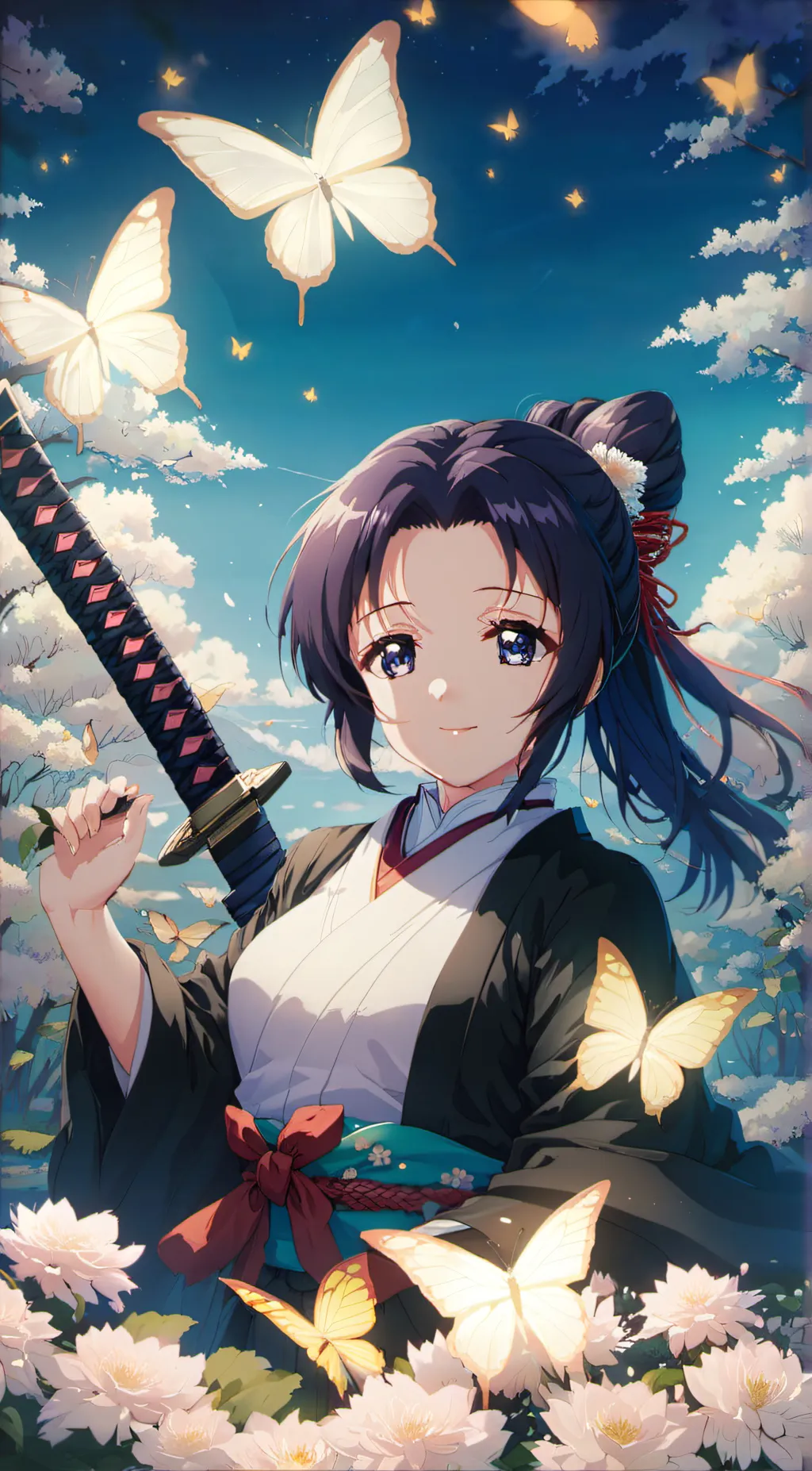 ai character: Shinoubu  background
