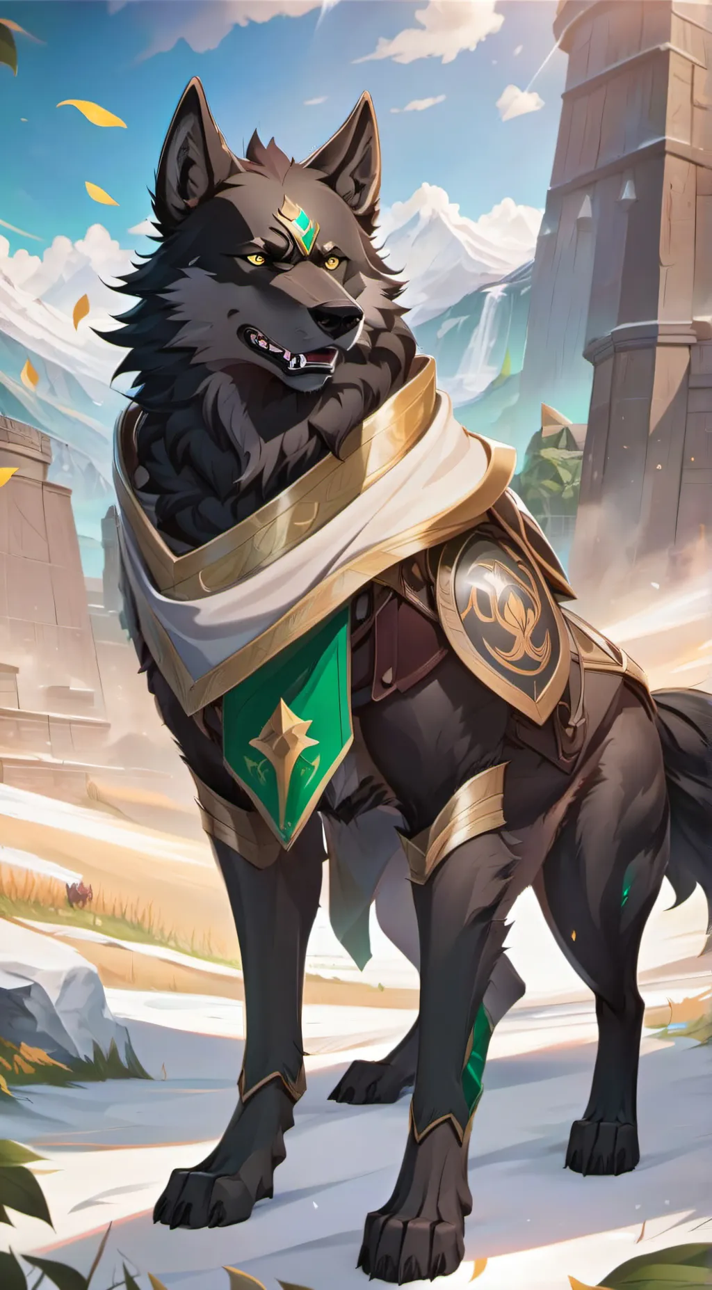 ai character: Scar background