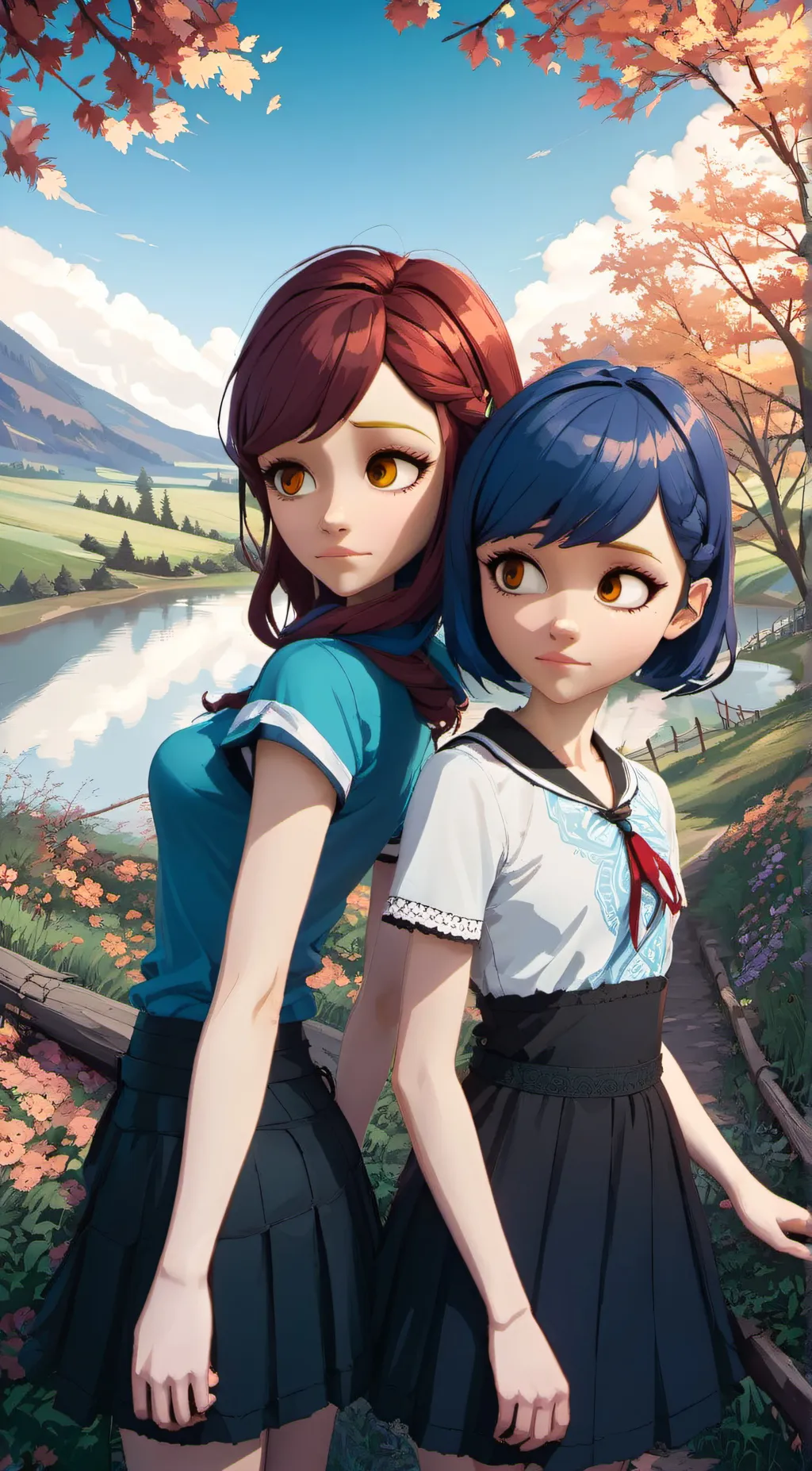 ai character: new friends ? background