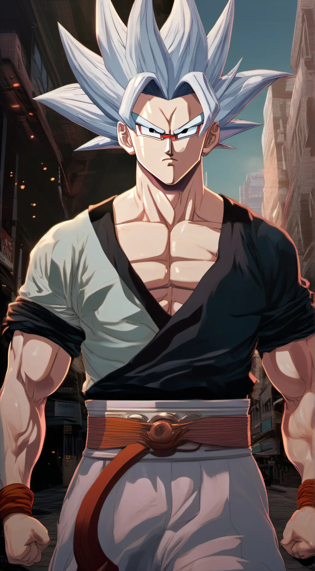 ai character: gohan background